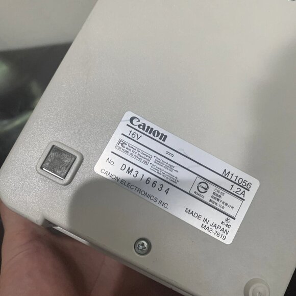 Canon CR-55 - Image FORMULA Check scanner M11056 With Power Supply Used working - Picture 4 of 4